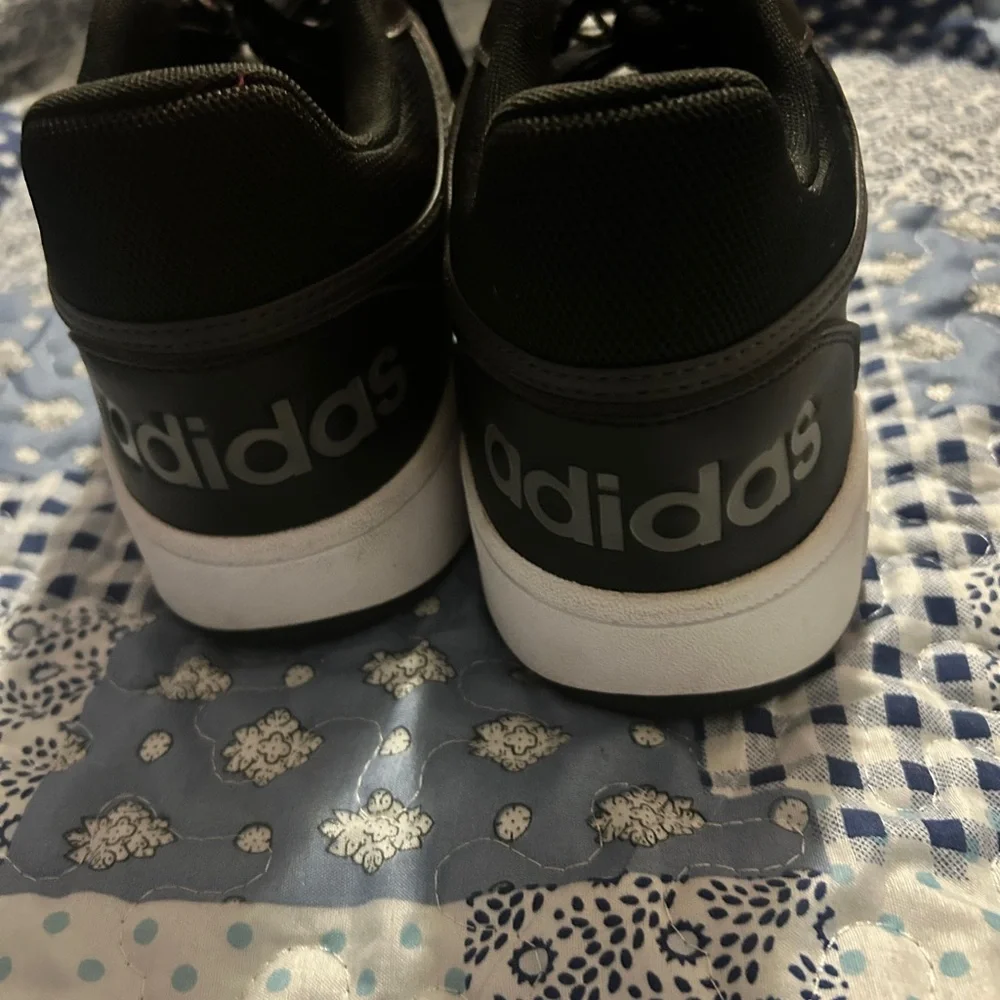Adidas Classic Black and White Striped Shoes men’s - Picture 6 of 14